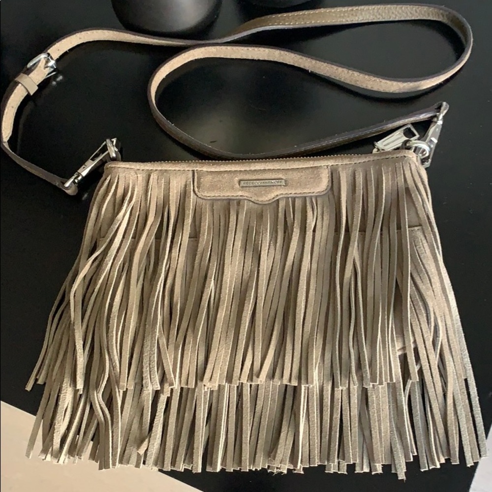 Rebecca Minkoff Finn Suede Crossbody Bag